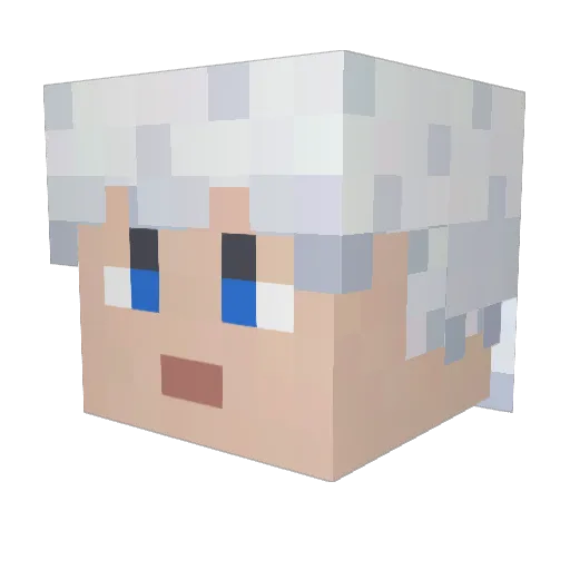 Minecraft-Avatar von cinnux: Kopf als 3D-Render