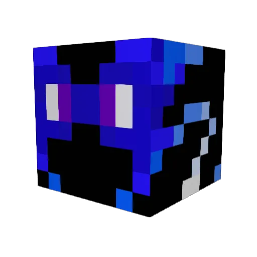 cino155 Minecraft avatar head, 3D render