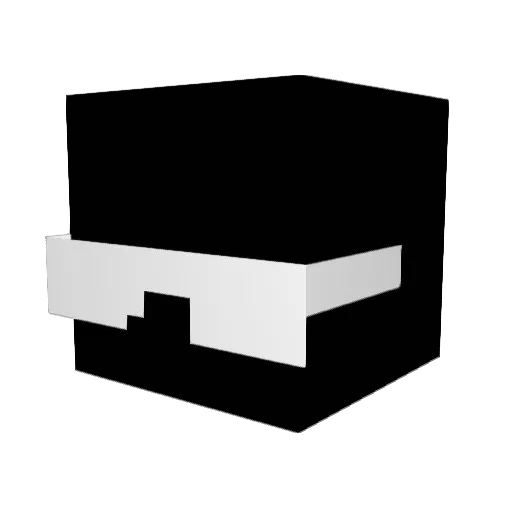 ciper33 Minecraft avatar head, 3D render