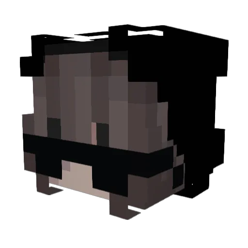 ciphered2k Minecraft avatar head, 3D render
