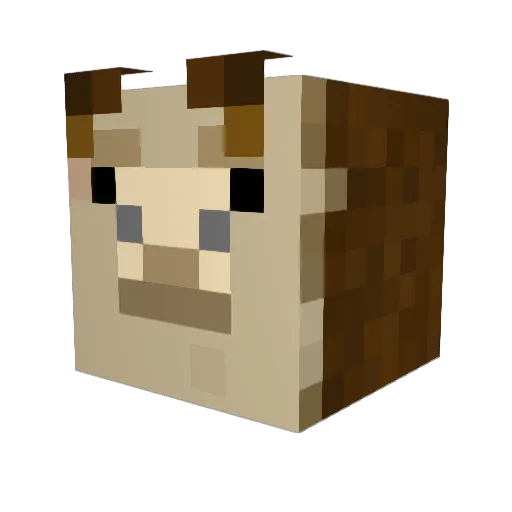 cipra1590 Minecraft avatar head, 3D render