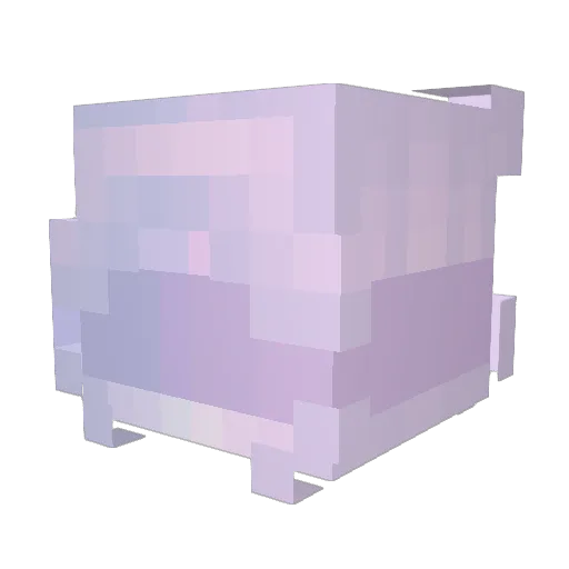 cipsik Minecraft avatar head, 3D render