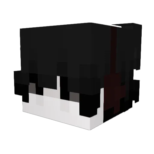 circa40 Minecraft avatar head, 3D render