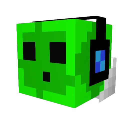 circadiansnail Minecraft avatar head, 3D render