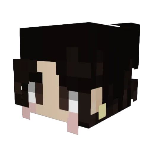 ciriousmacy Minecraft avatar head, 3D render