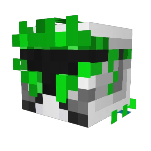 ciscojac Minecraft avatar head, 3D render