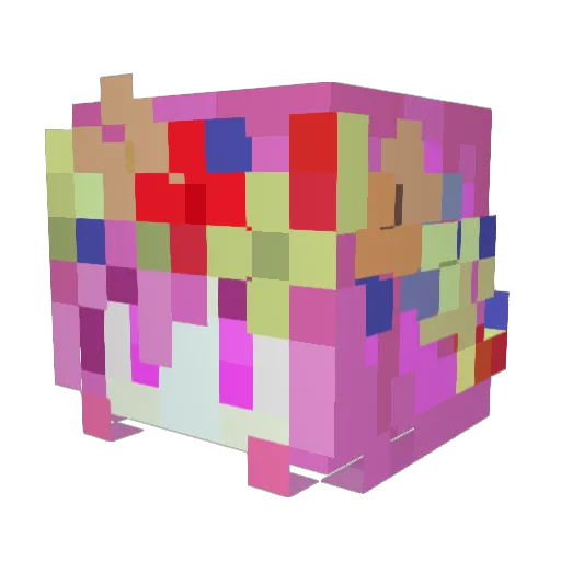 citruslvr Minecraft avatar head, 3D render