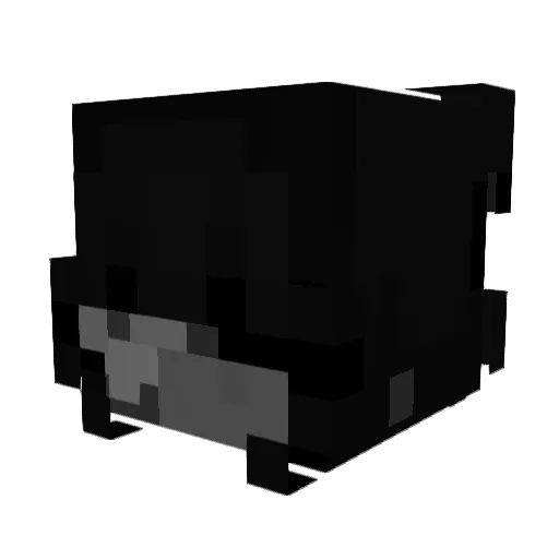 citymorguee Minecraft avatar head, 3D render