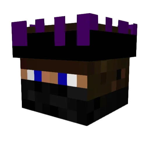 cj3636 Minecraft avatar head, 3D render