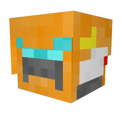 cjfgml Minecraft avatar head, 3D render