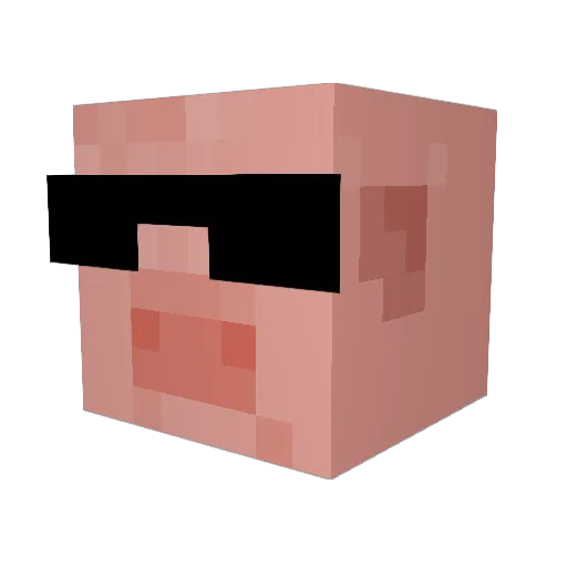 cjman2015 Minecraft avatar head, 3D render