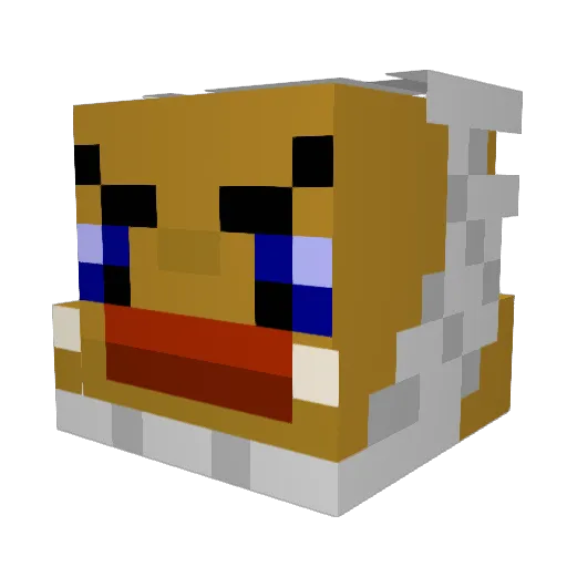 cjmc2234 Minecraft avatar head, 3D render