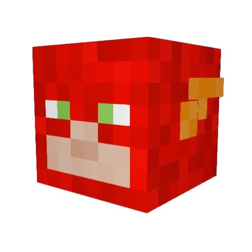 cjmcv1999 Minecraft avatar head, 3D render