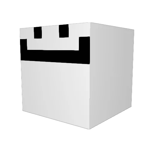 cjpickett Minecraft avatar head, 3D render