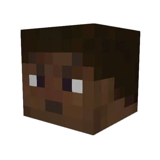 cjzinho Minecraft avatar head, 3D render