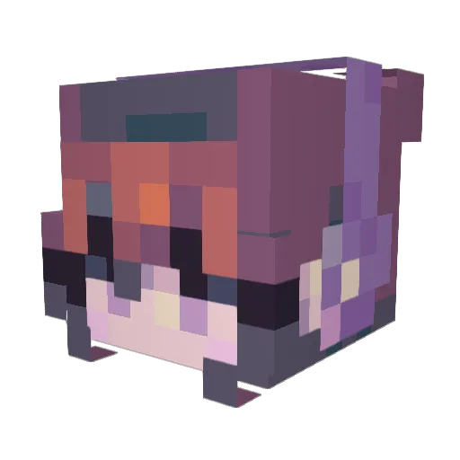 ckamm2 Minecraft avatar head, 3D render