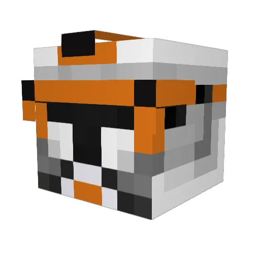 ckonline Minecraft avatar head, 3D render