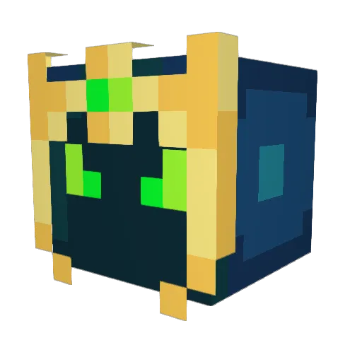 ckreborn_ Minecraft avatar head, 3D render