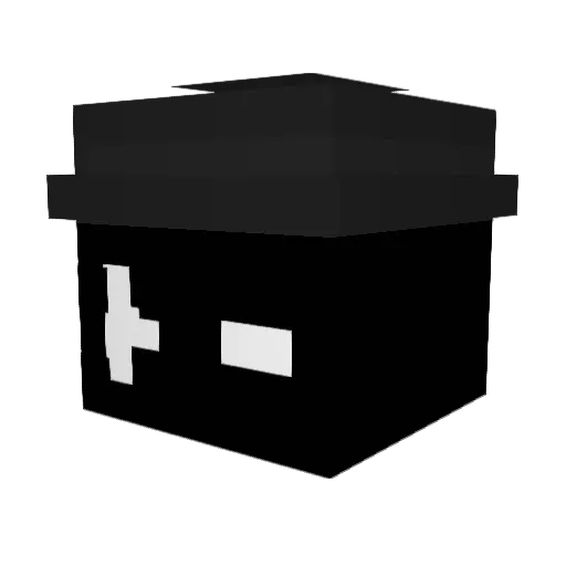 ckrilla Minecraft avatar head, 3D render