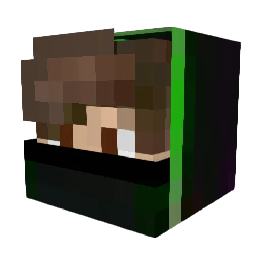 cksdn5872 Minecraft avatar head, 3D render
