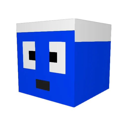 cksdud10 Minecraft avatar head, 3D render