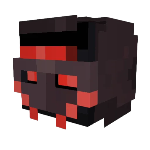 ckti Minecraft avatar head, 3D render