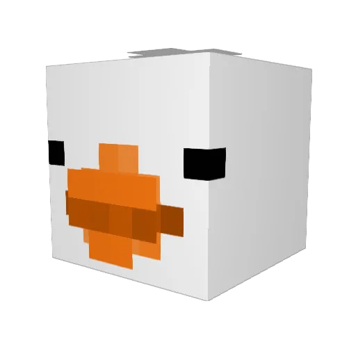 ckwoghks Minecraft avatar head, 3D render