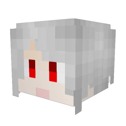 ckx_s Minecraft avatar head, 3D render