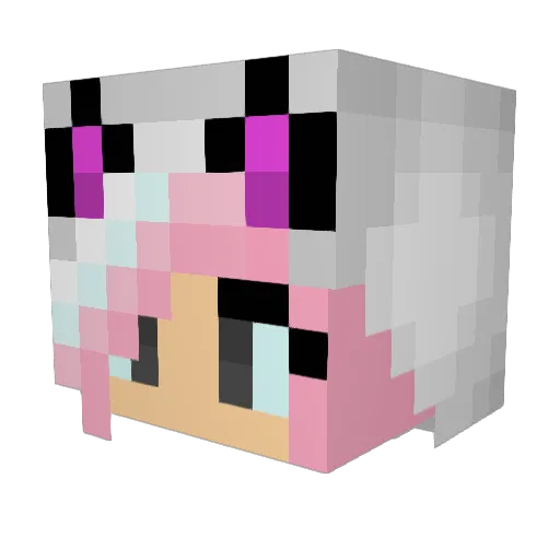 ckzoom34 Minecraft avatar head, 3D render