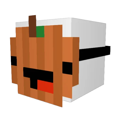 cl0neddeathh Minecraft avatar head, 3D render