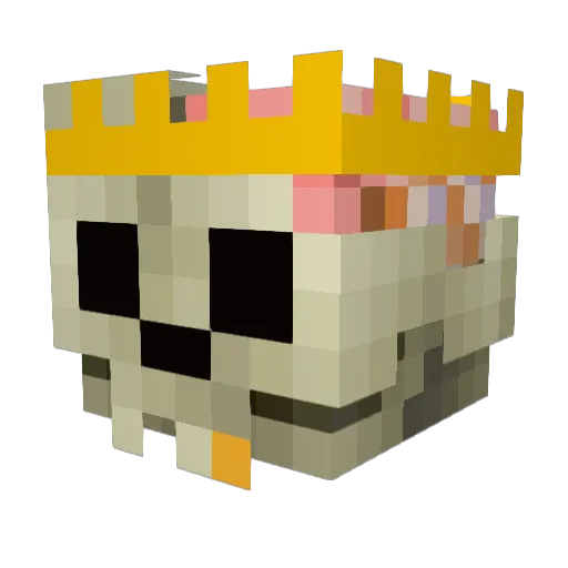 cl0udlet Minecraft avatar head, 3D render