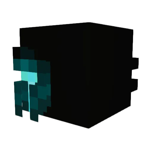 cl0wny_ Minecraft avatar head, 3D render