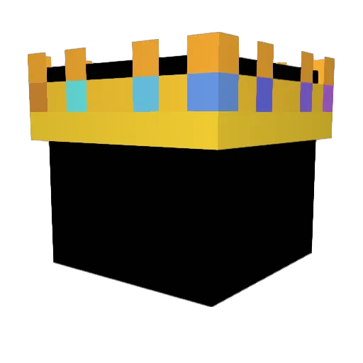 cl1ckzz Minecraft avatar head, 3D render
