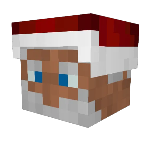 cl1t0r14 Minecraft avatar head, 3D render