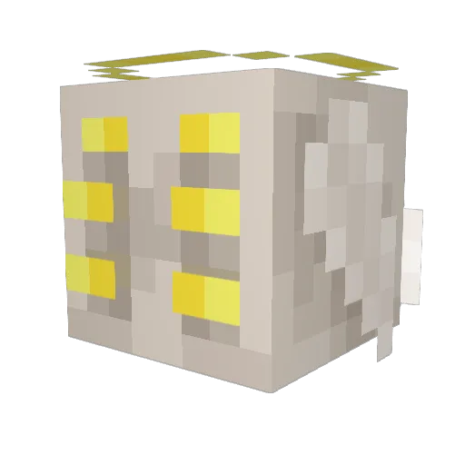 cl3401 Minecraft avatar head, 3D render