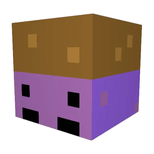 claire_tatum Minecraft avatar head, 3D render