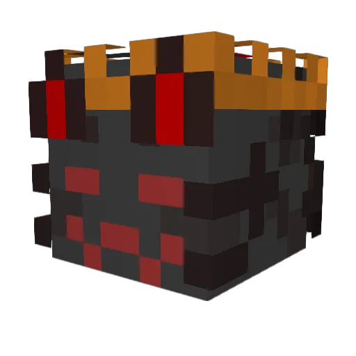 clank6661 Minecraft avatar head, 3D render