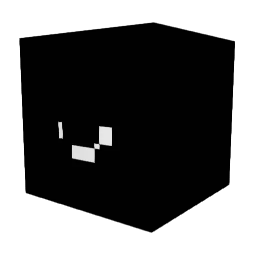 clappedBTw1511 Minecraft avatar head, 3D render