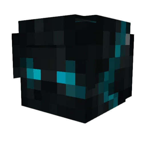 clarkooooo Minecraft avatar head, 3D render