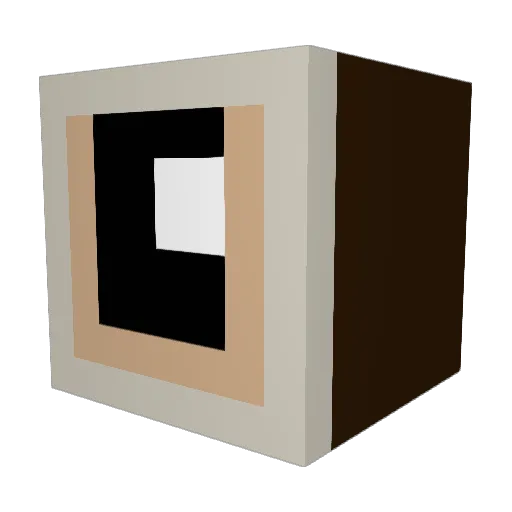 classic09xD Minecraft avatar head, 3D render
