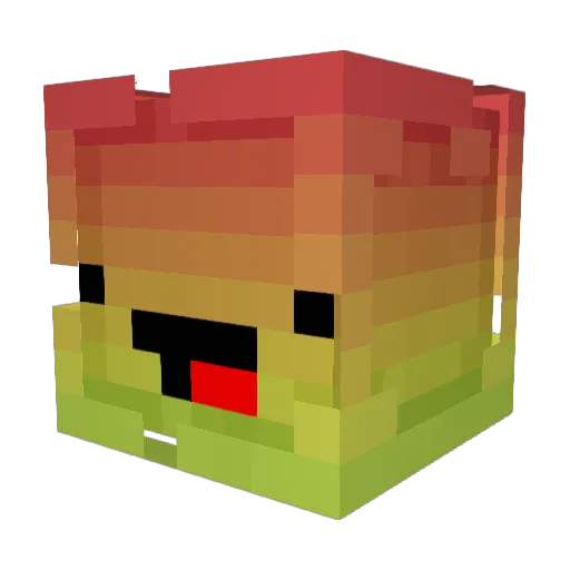 classic69 Minecraft avatar head, 3D render