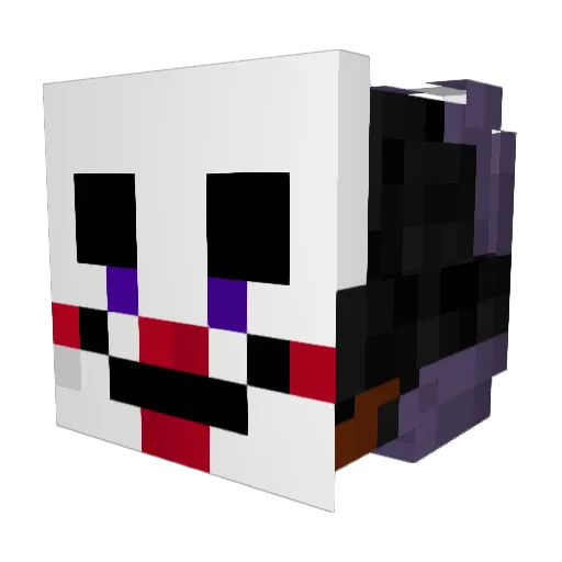classicplaz Minecraft avatar head, 3D render