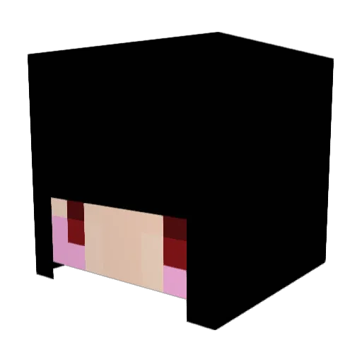 classicpop Minecraft avatar head, 3D render