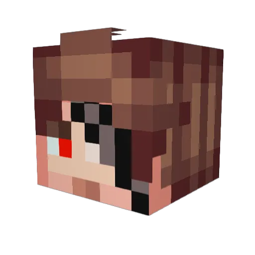 classmancian8 Minecraft avatar head, 3D render