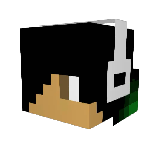 clausi13 Minecraft avatar head, 3D render