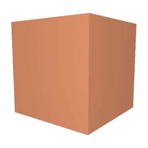 clawtron Minecraft avatar head, 3D render