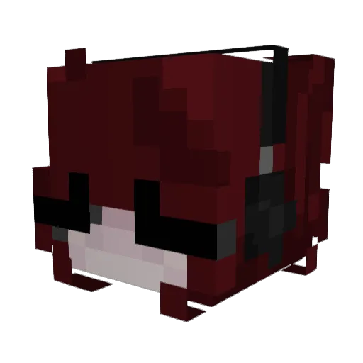 clayhatesyou Minecraft avatar head, 3D render