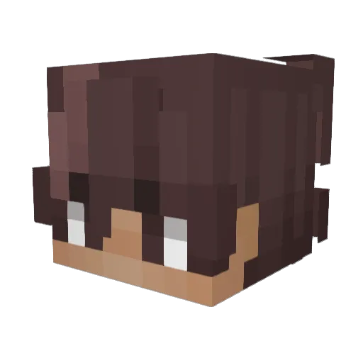 claymore_2005 Minecraft avatar head, 3D render