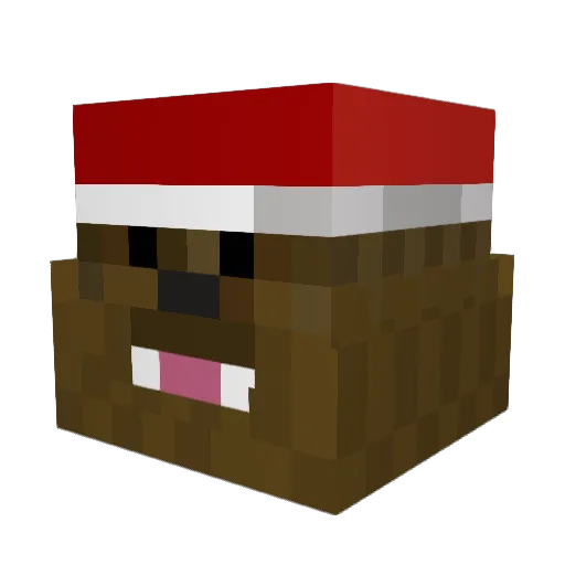 claysoldieralex Minecraft avatar head, 3D render