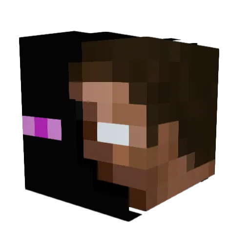clayton1256 Minecraft avatar head, 3D render